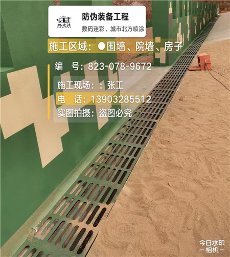 黄南 例如在抖音上有“迷彩墙，外围墙面挡 - 星空数码迷彩漆施工队